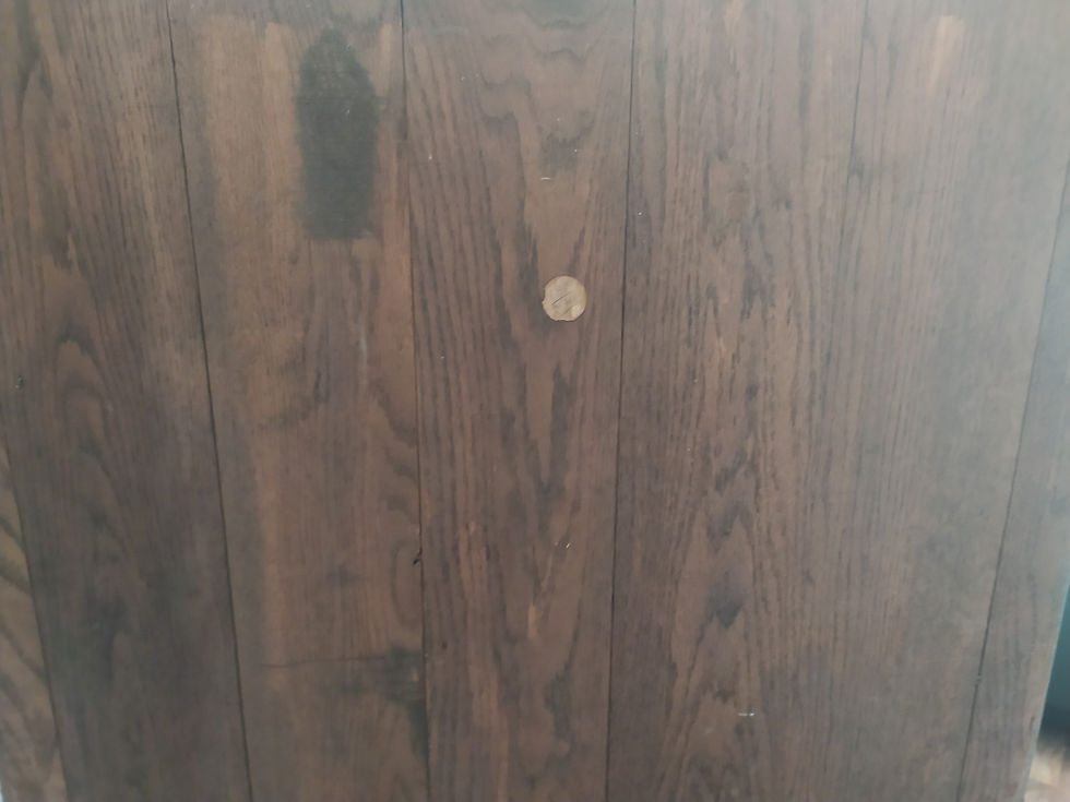 Thumbnail: Antique Oak bookcase with base drawers