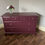 Thumbnail: Chest of drawers, vintage Stag Minstrel spray painted in Mulberry
