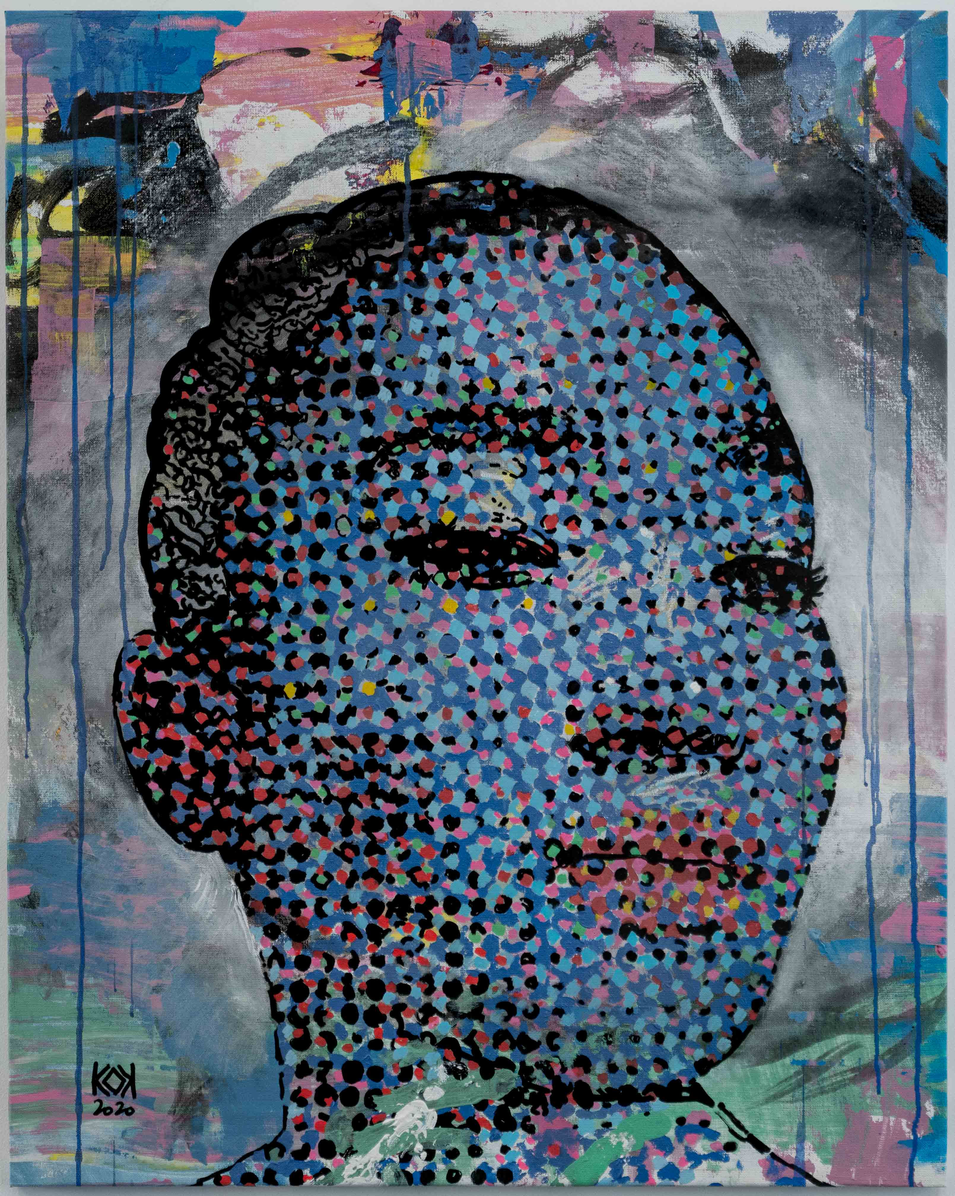 The Girl in the blue moon