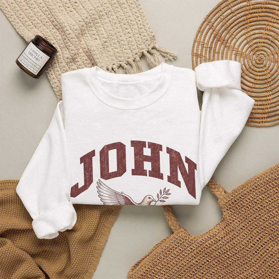 Thumbnail: John 3:16 Dove Crewneck Sweatshirt