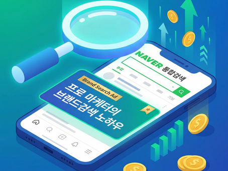 프로마케터가 알려주는 네이버 브랜드검색 광고 실전! 내 브랜드 첫인상부터 신제품 검색까지 확실하게 잡는 법