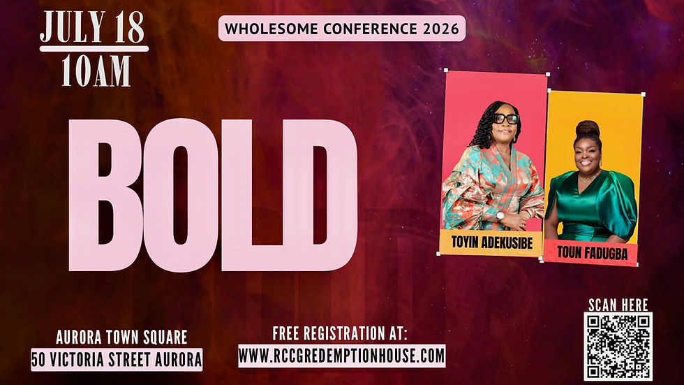 Wholesome Conference 2026: BOLD
