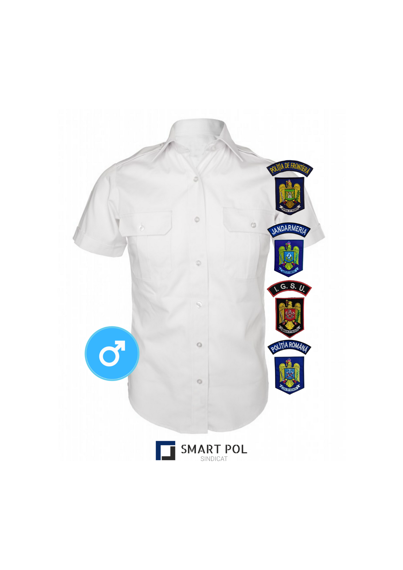 Camasa Diverse Institutii Alba Barbati MS