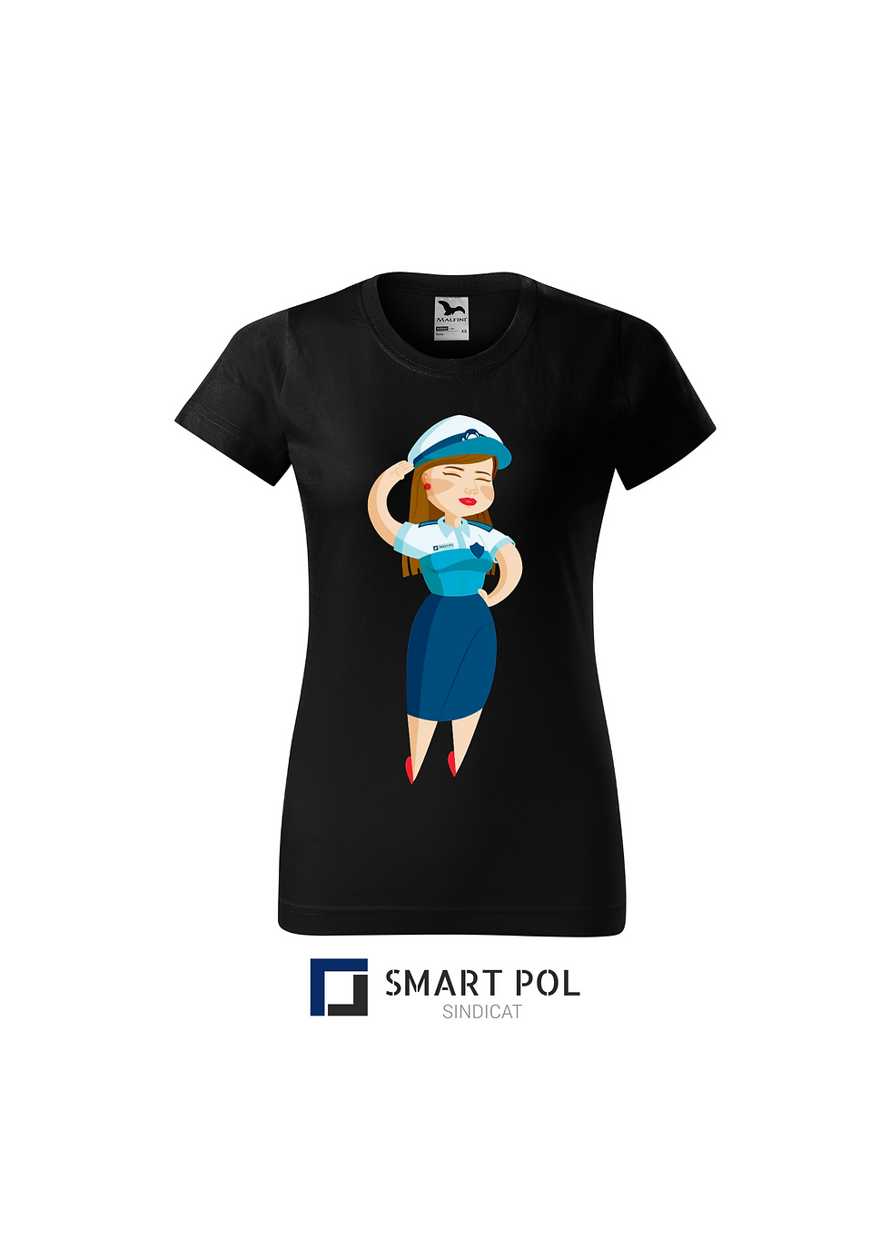 Thumbnail: Tricou Police Femei