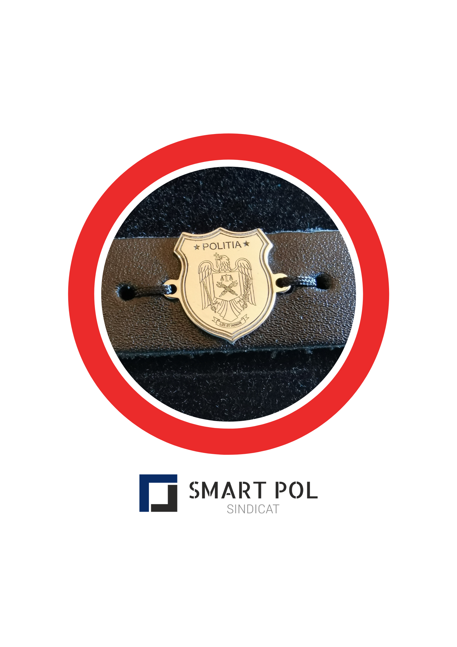 Bratara cu Insigna piele (123)