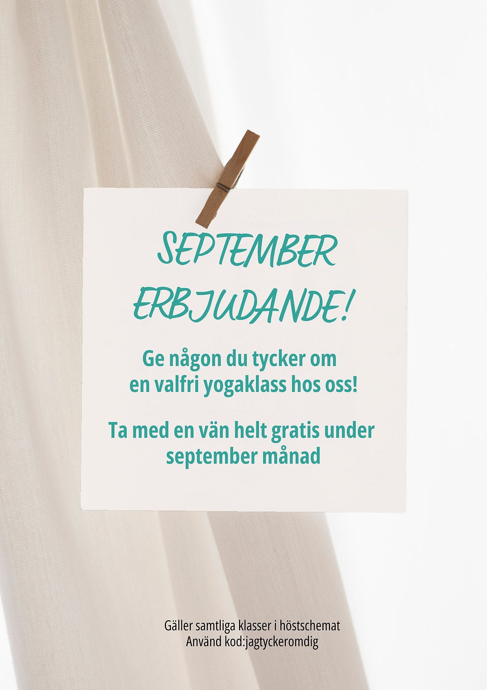 September erbjudande 🍂