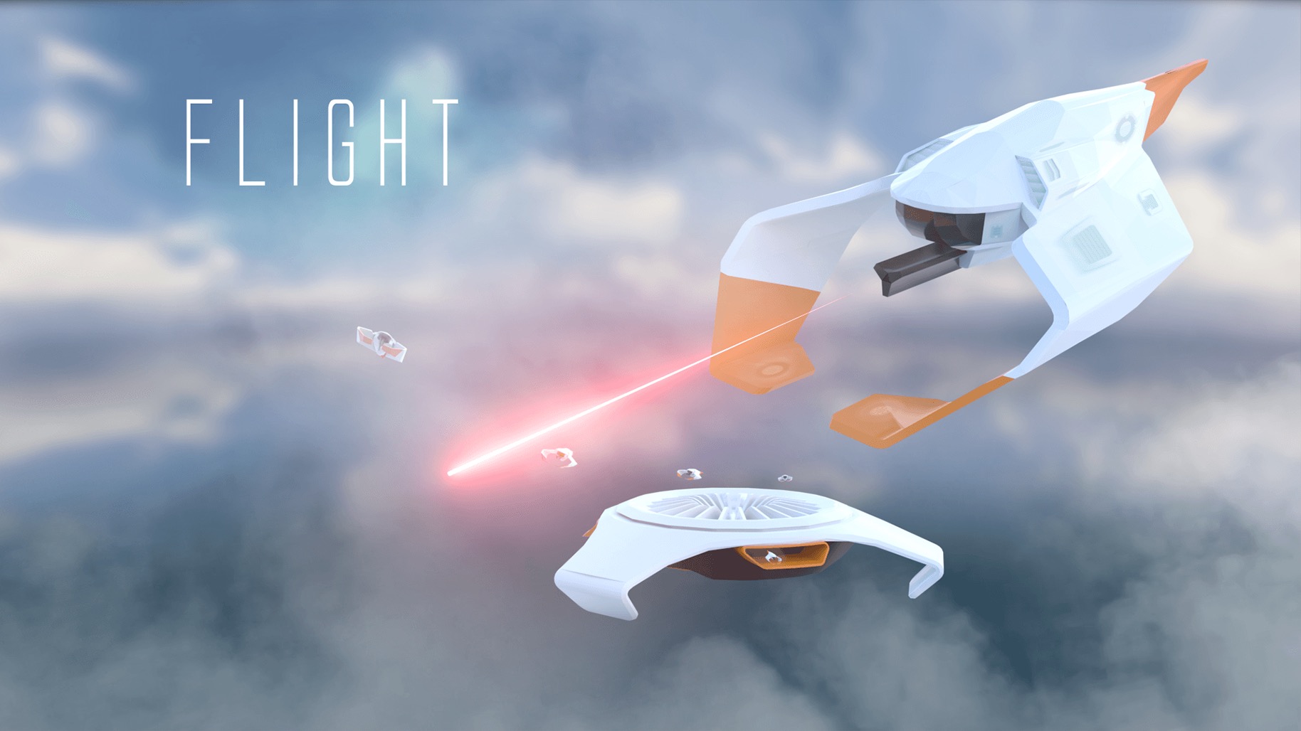 icaros games met VR bril in HDMI schermweergave
