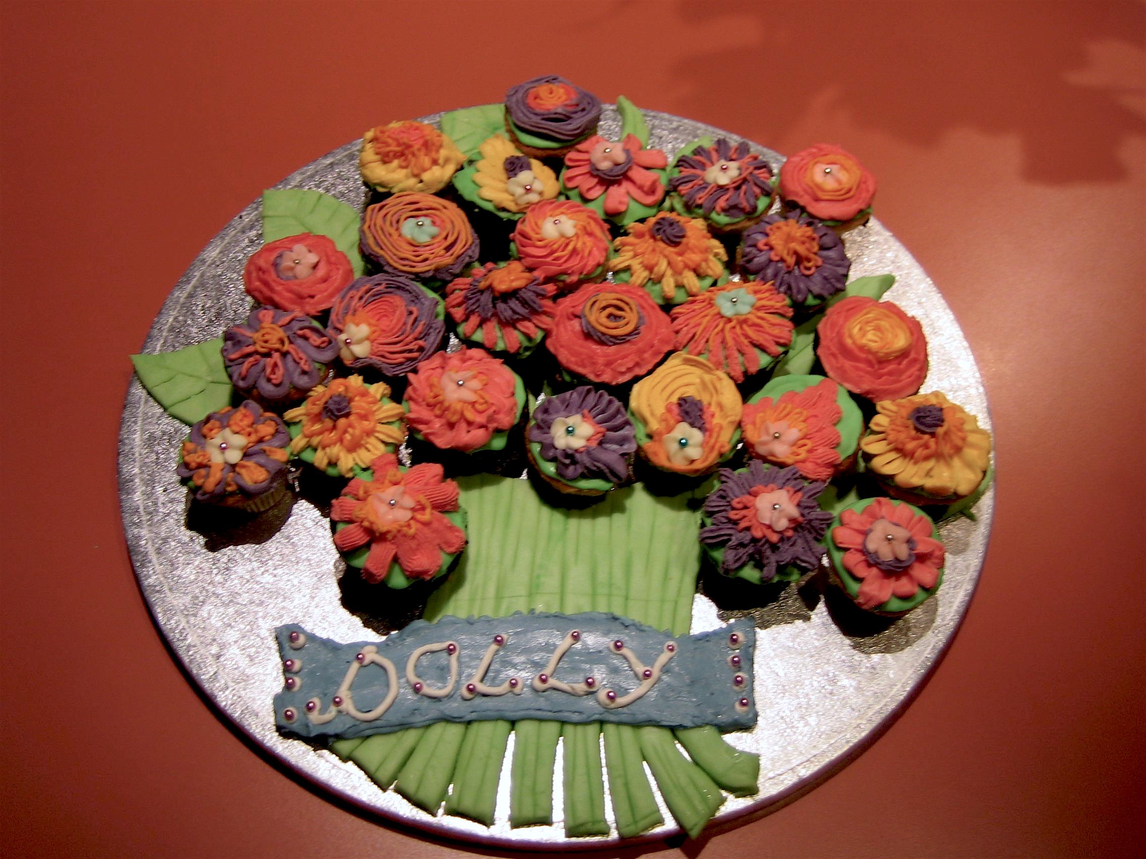 Bouquet Birthday Cake
