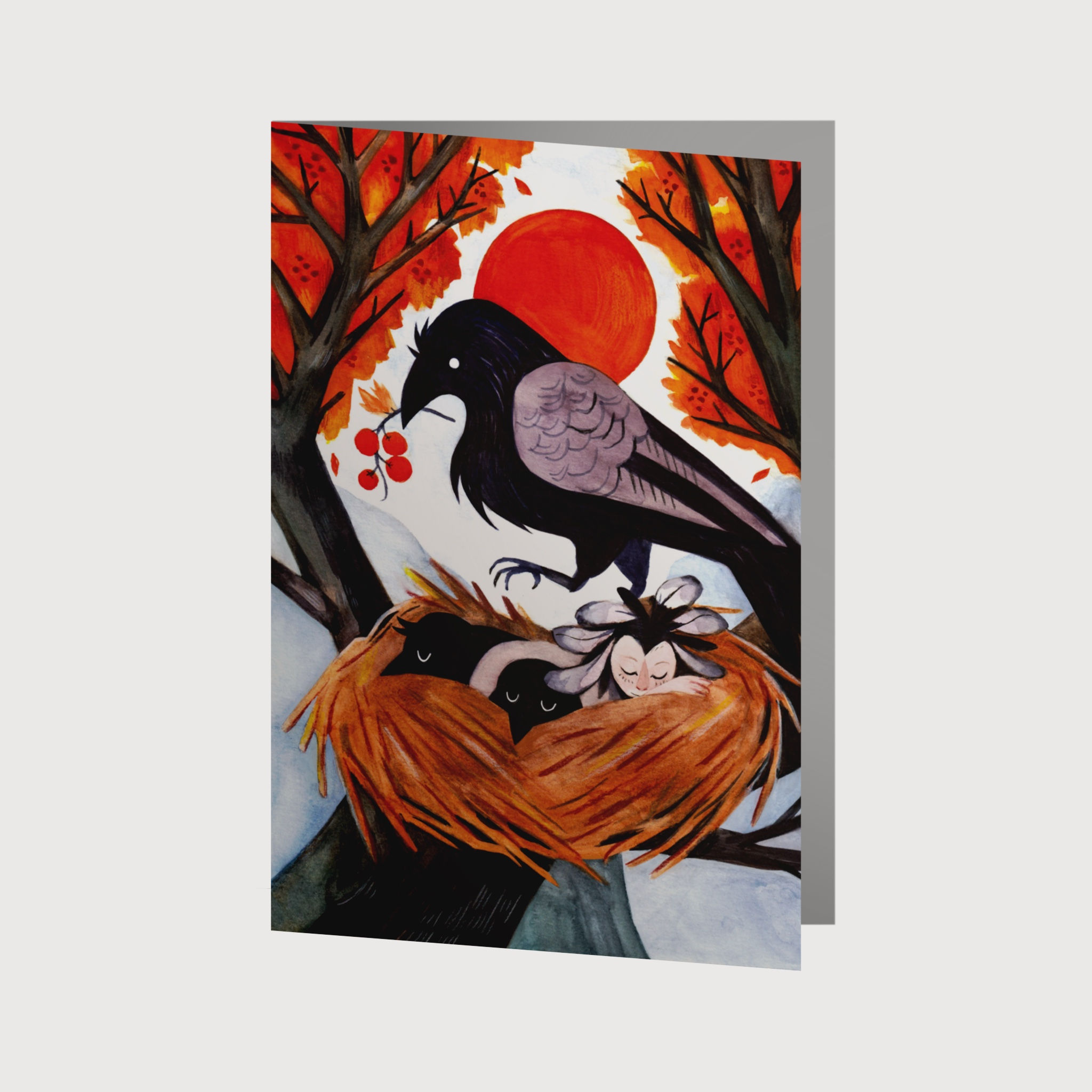 "Crows Nest" Art Card