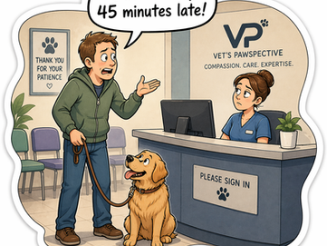But I'm only 45 minutes late!