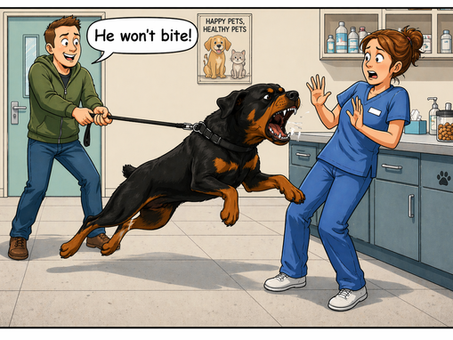 He won't bite!