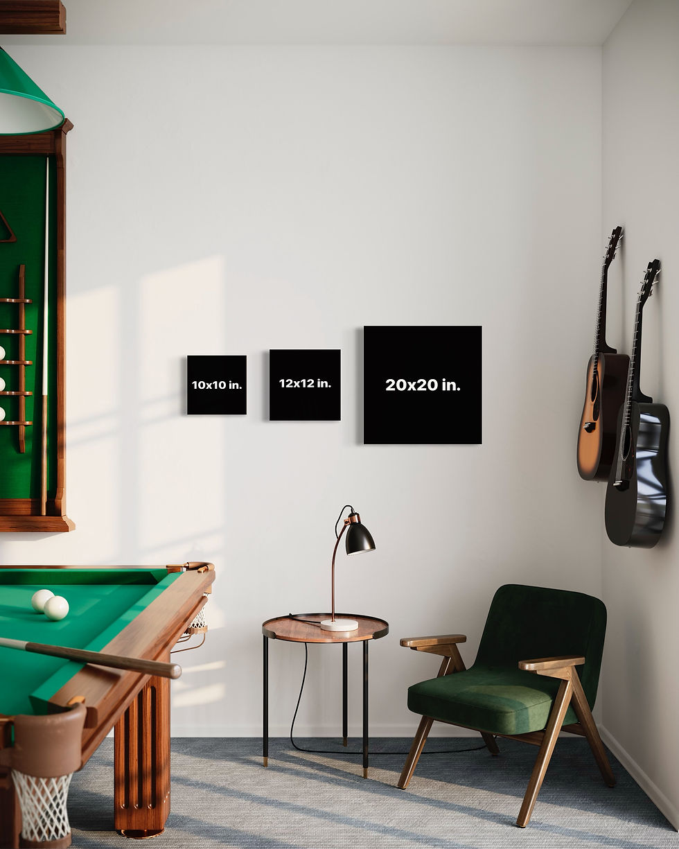 size template - rec room