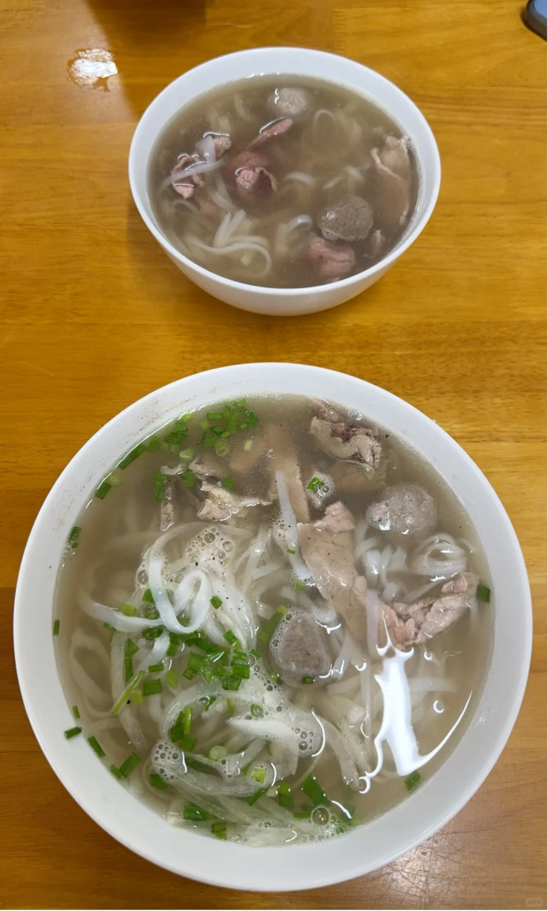 Beef noodle soup from Phở Phương.