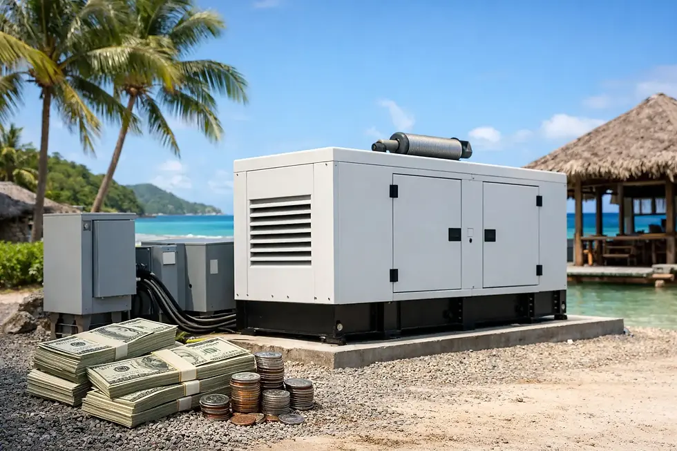 Low Retail Generator Pricing for Island Projects