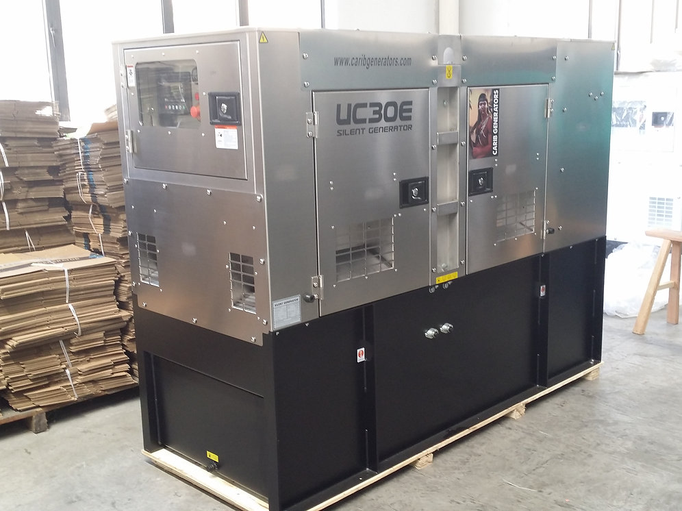 Kubota 30kw Stainless Steel Generator Package caribgenerators
