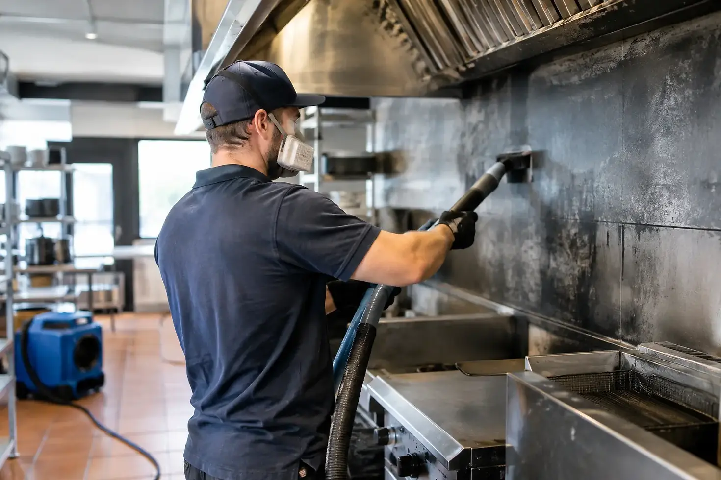 Restaurant Smoke Restoration Example: The Real Work
