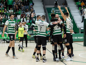 Sporting CP 3-0 AJ Fonte do Bastardo: leões a um passo da final do Campeonato Nacional