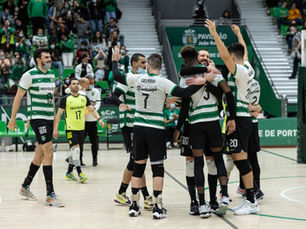 Sporting CP 3-0 AJ Fonte do Bastardo: leões a um passo da final do Campeonato Nacional