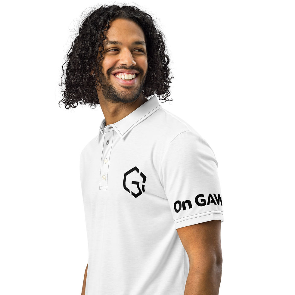 Thumbnail: On GAWD Men’s Slim Fit Polo Shirt