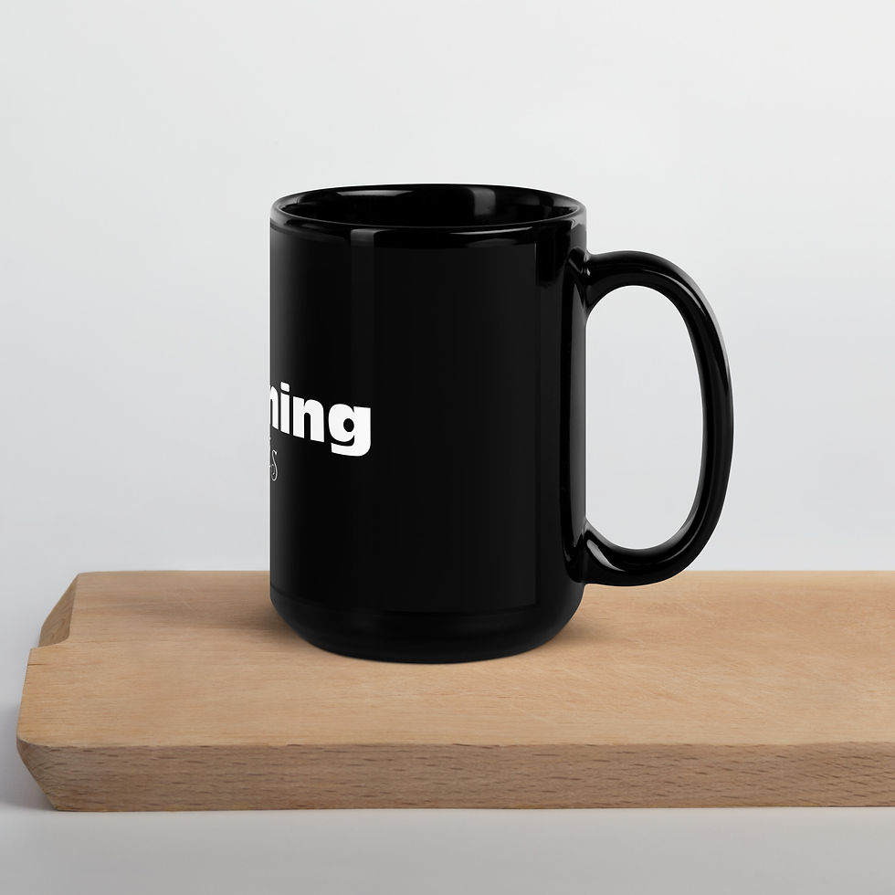 Thumbnail: Great Awakening Within is Divine - Black Glossy Mug