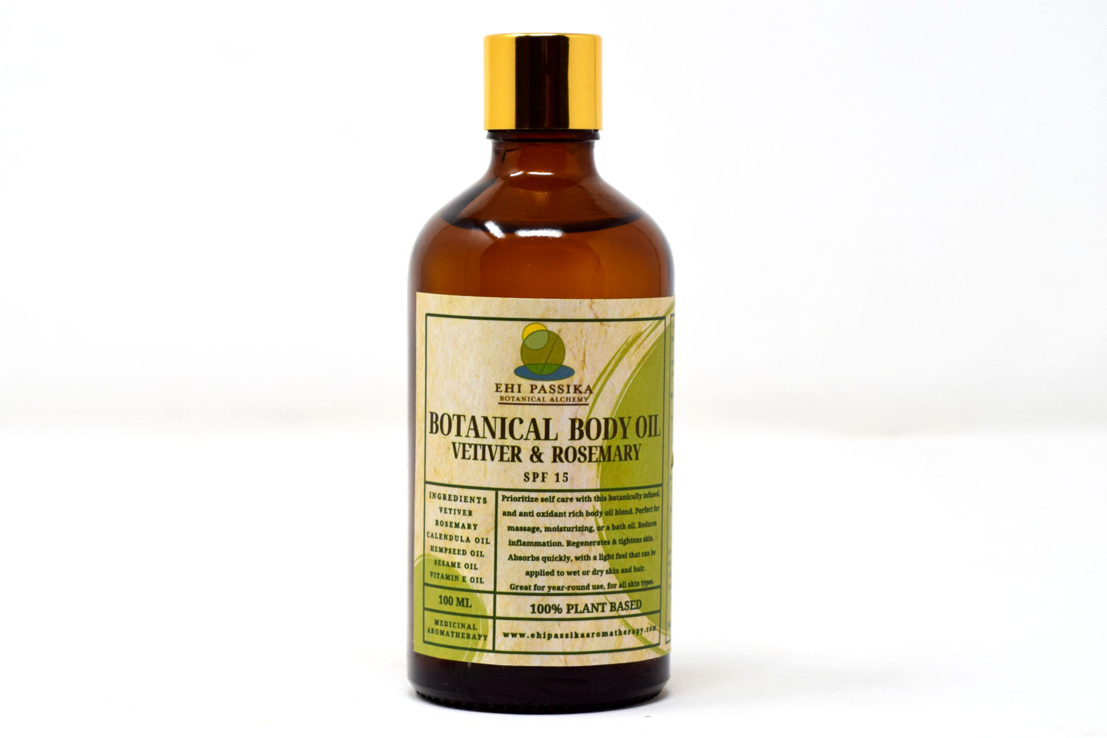 Body Oil Vetiver Rosemary