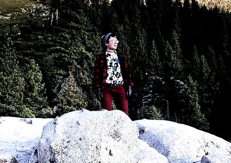 Joshua staring out into the distance