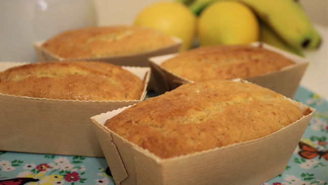 Vegan Mini Lemon Loaf Cakes