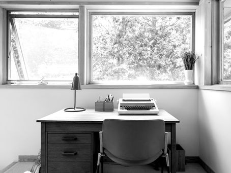 A writer's desk