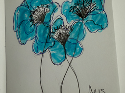 'Feelin' Blue' by Marina Aris