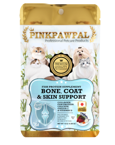 Pinkpawpal Bone, Coat & Skin Support Sample 10g sample pouch