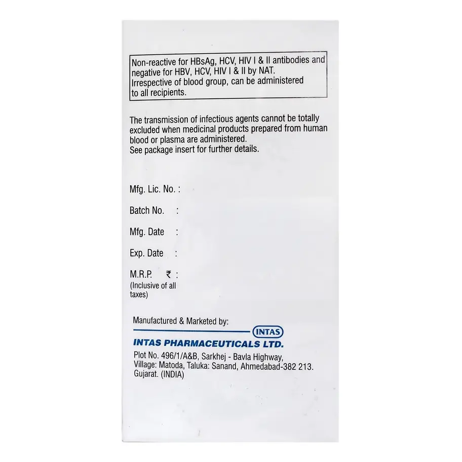 Fibrogen I Injection left box image