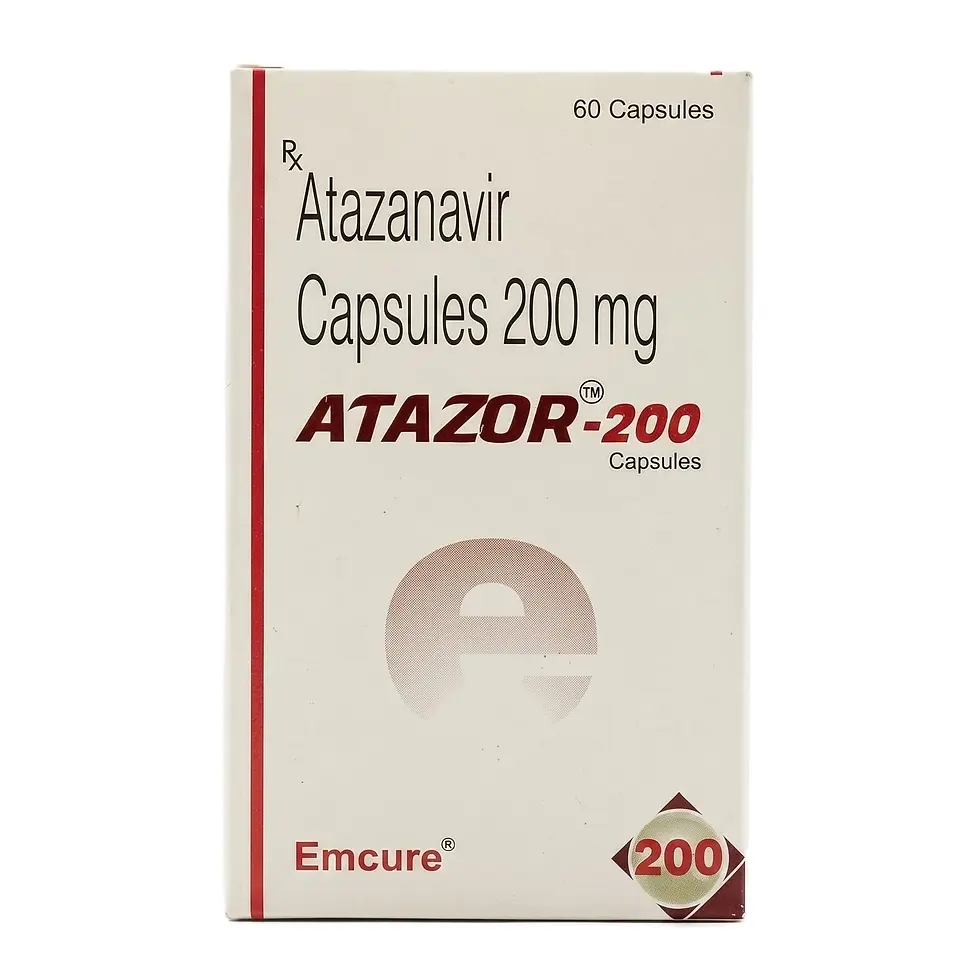 Atazor 200 mg Capsule front box image