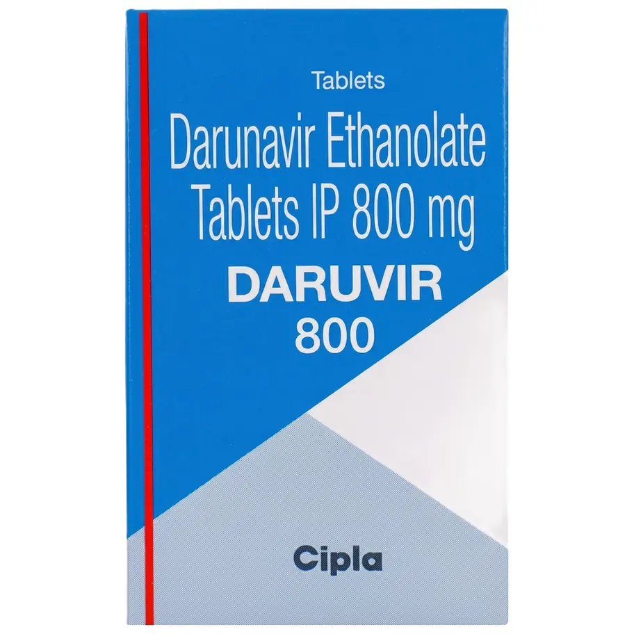 Daruvir 800 mg Tablet front box image