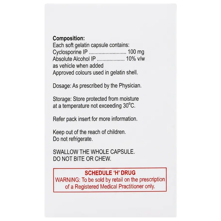 Arpimune ME 100mg Capsule left box image