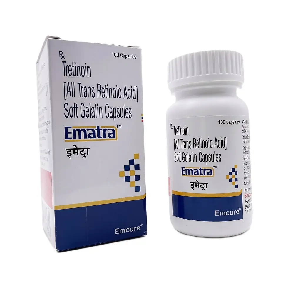 Ematra Softgel Capsule front bottle and box image