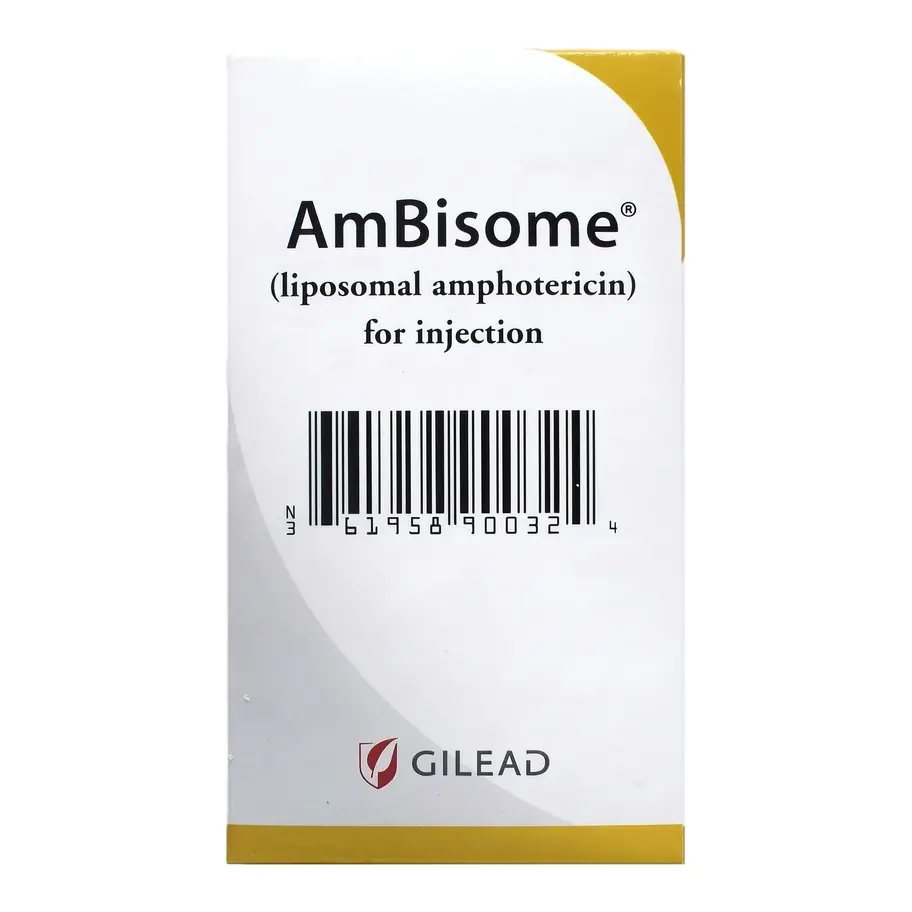 Ambisome 50 mg Injection left side box image