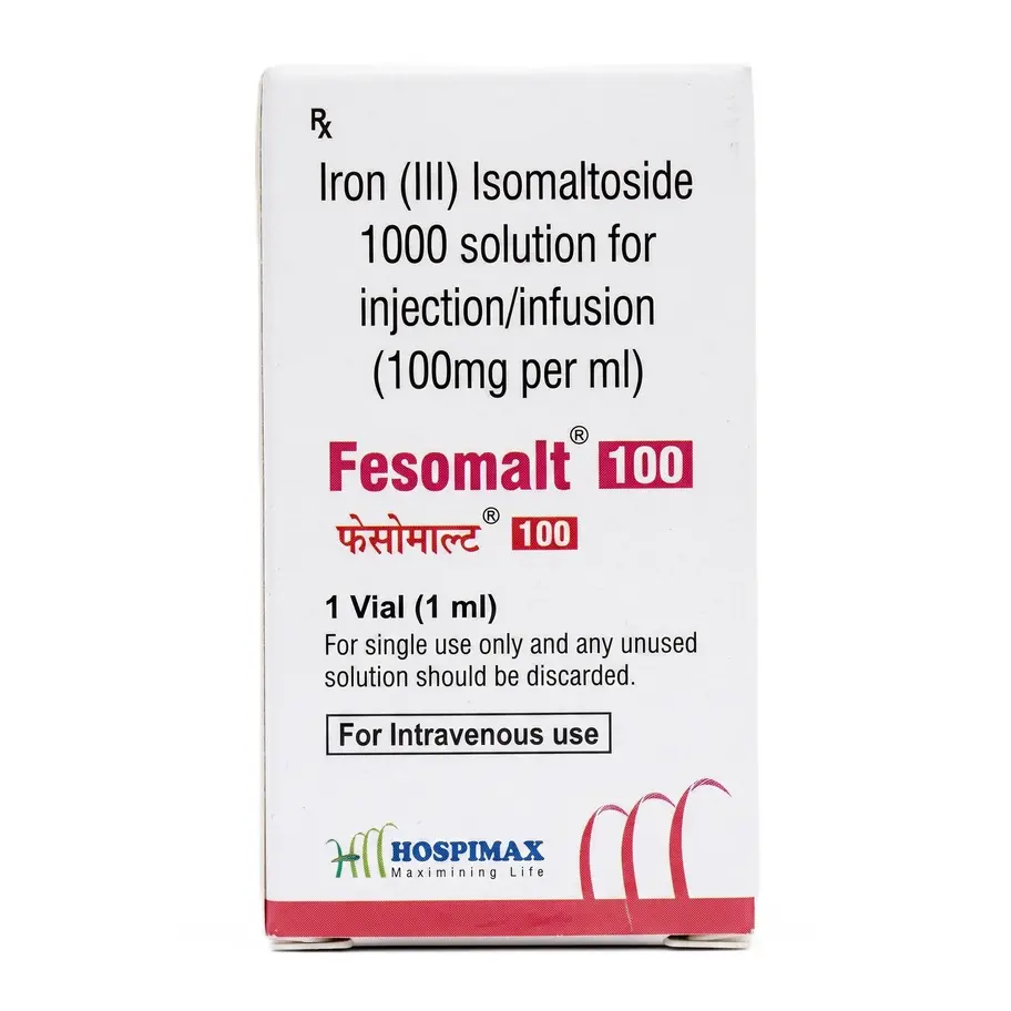 Fesomalt 100mg Injection front box image