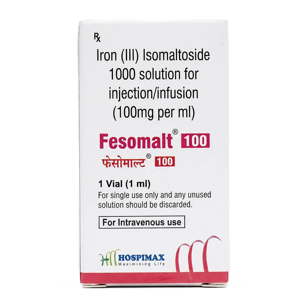 Fesomalt 100mg Injection front box image