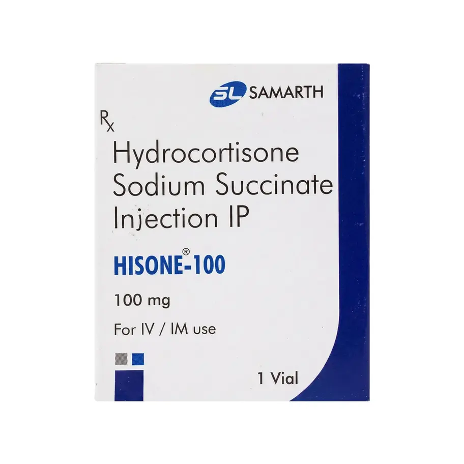 Hisone 100mg Injection front box image