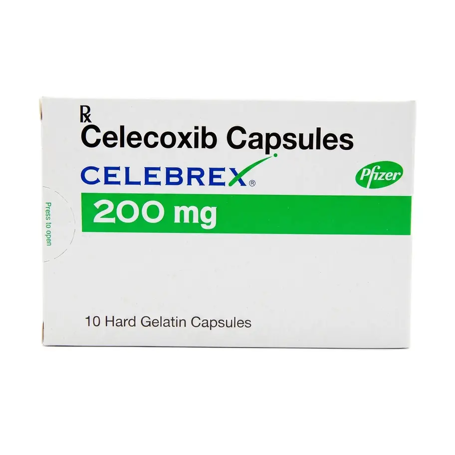 Celebrex 200mg Capsule front box image