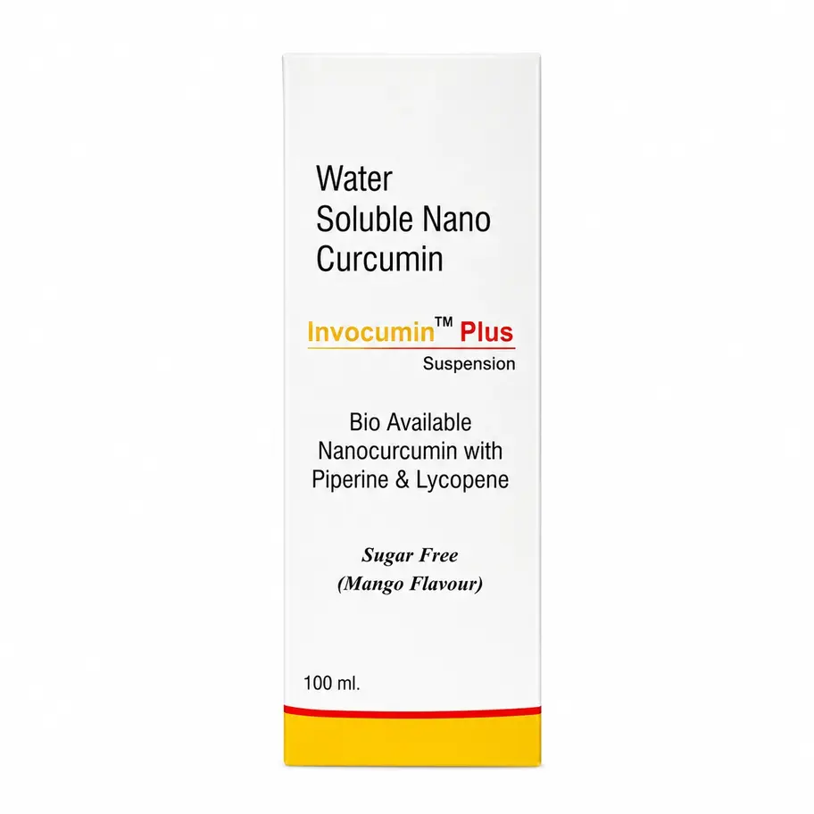 Invocumin Plus Syrup front box image