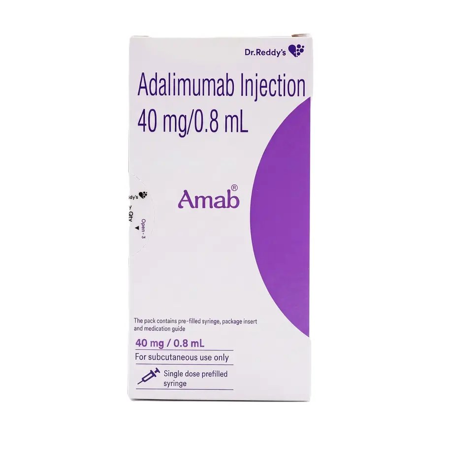 Amab inj 40 mg front side box image