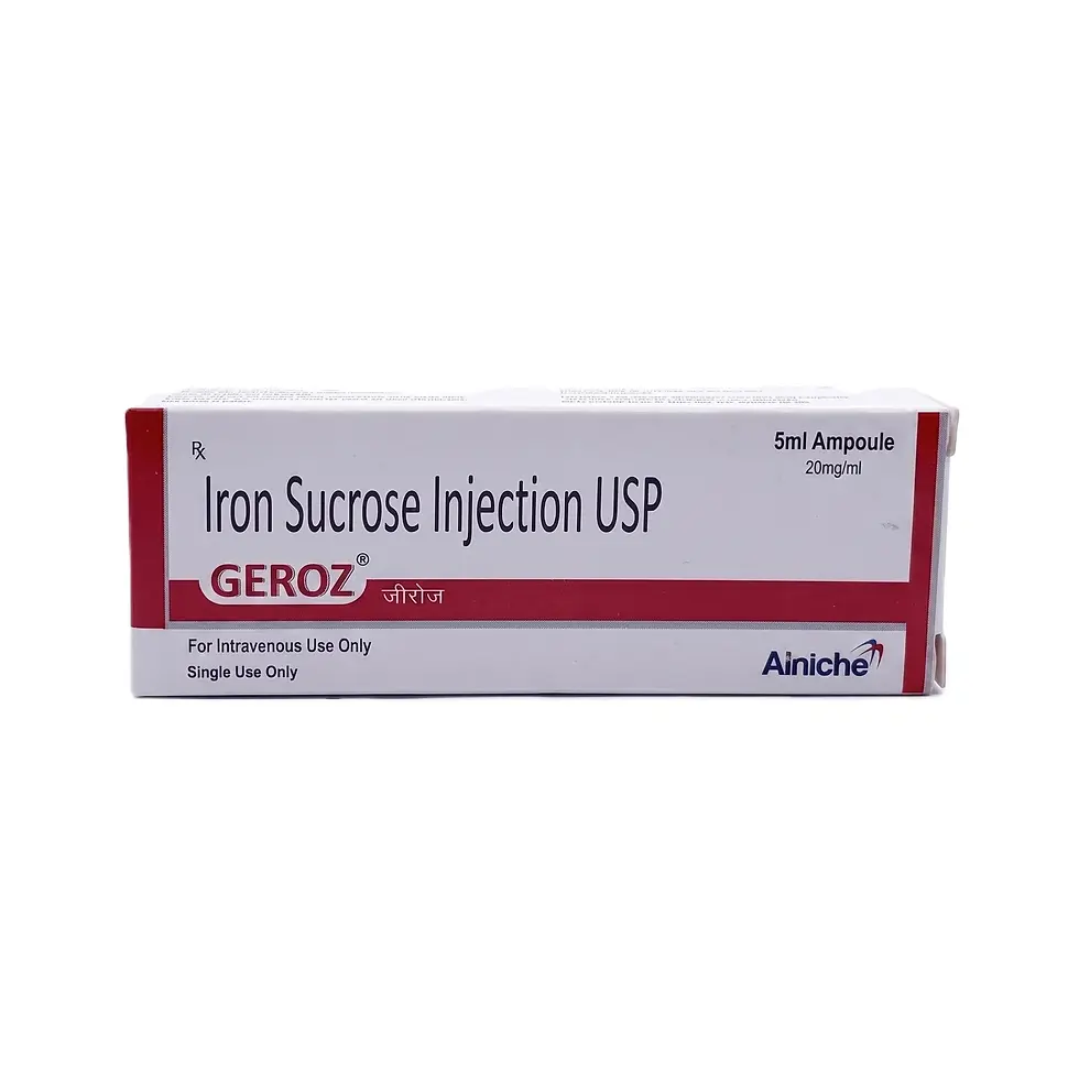 Geroz 100mg Injection front box image