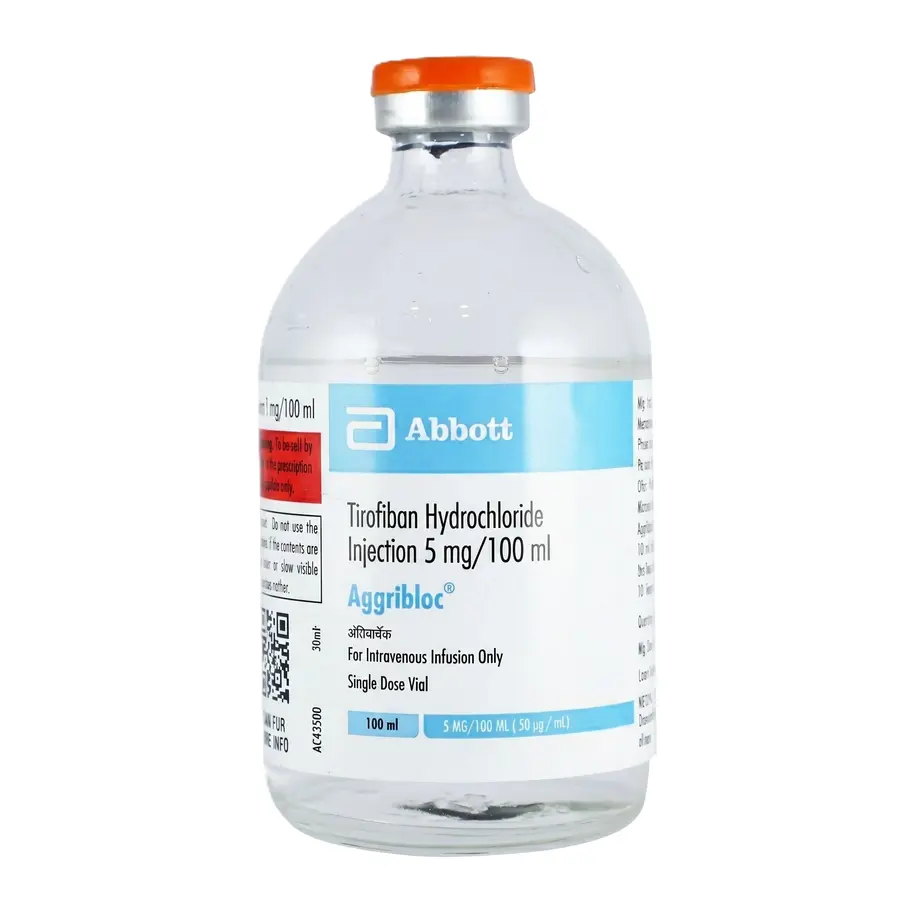 Aggribloc 5mg Injection front side vial image
