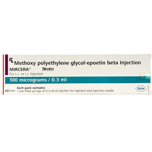 Mircera Count Log Mircera 100 mcg Injection | Sidmex Inovia