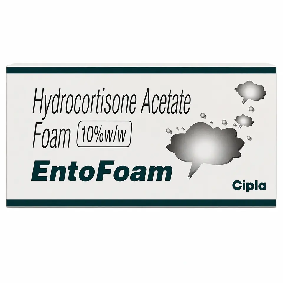 Entofoam Enema 20.8gm front box image