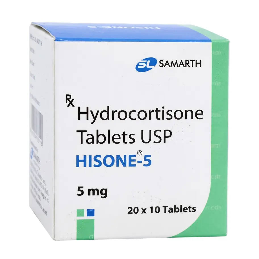 Hisone 5mg Tablet front box image
