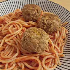 Image boulettes de thon à l'italienne