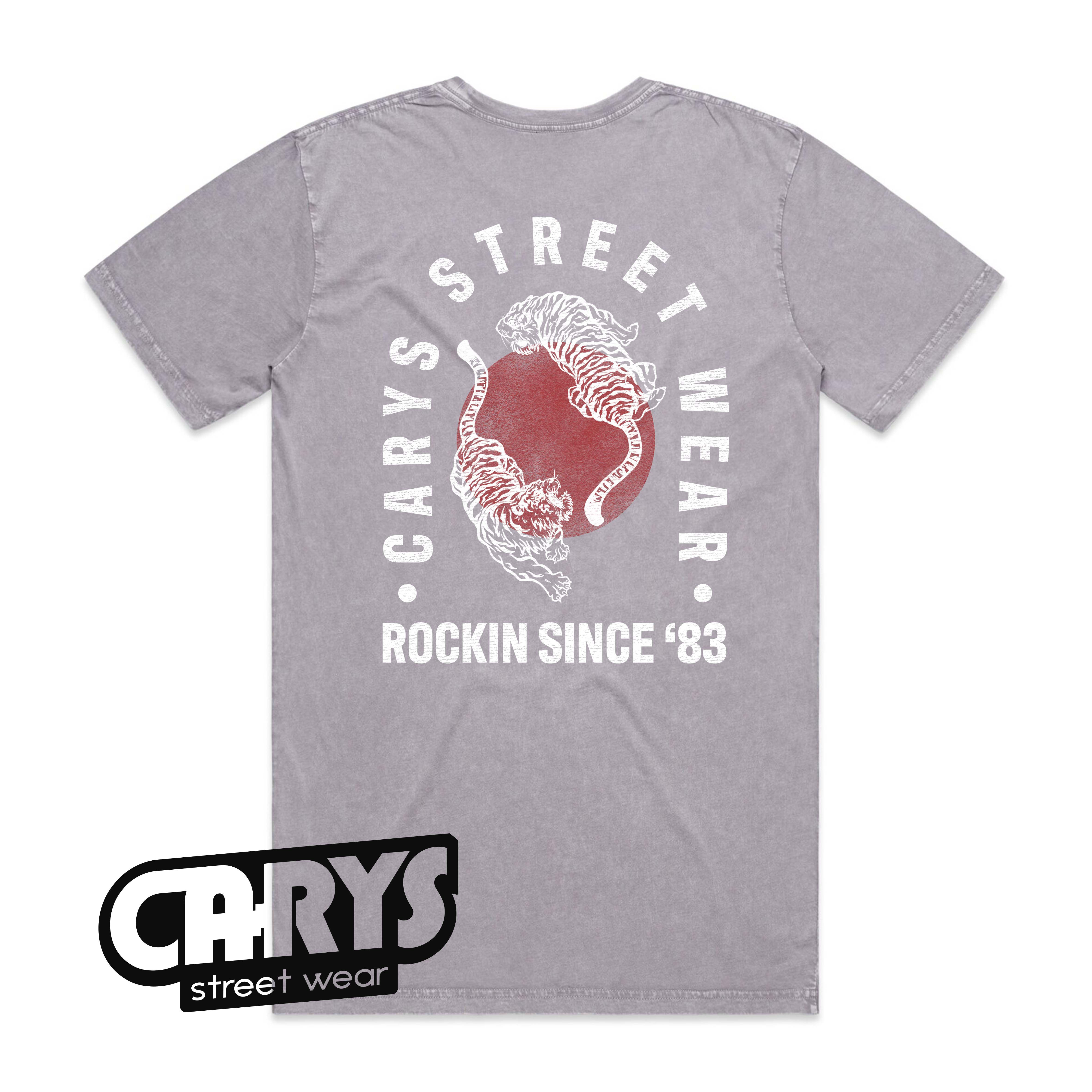 Vintage Tigers - Stone Wash Crew Neck