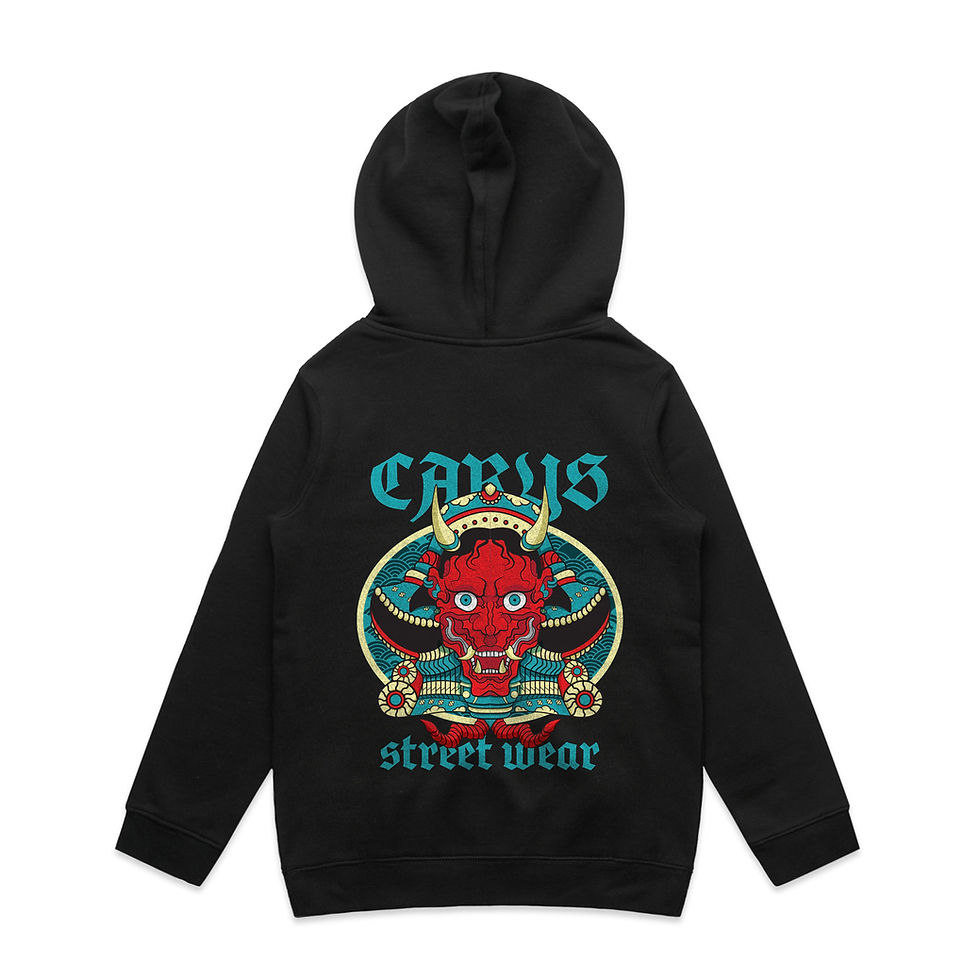 Thumbnail: The Samurai - premium kids hoodie